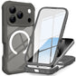 Magnetic Phone Case with Built-in Screen Protector