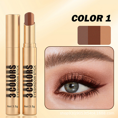 💄👁️‍🗨️3-in-1 Gradient Eyeshadow Stick