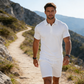 Men's Summer 2-Piece Polo & Shorts Set