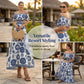 📢📢40% OFF !! ⏰Women’s Off-the-Shoulder Waist Cutout Daisy Printed Resort Dress