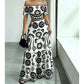 📢📢40% OFF !! ⏰Women’s Off-the-Shoulder Waist Cutout Daisy Printed Resort Dress