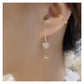 Sparkling Heart Dangle Earrings for Women