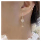Sparkling Heart Dangle Earrings for Women