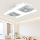 Modern 2-in-1 LED Ceiling Fan Light – Remote Control ❄️💡🌀🏠