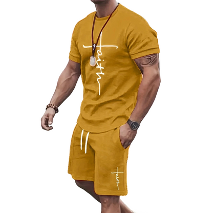 Men's Summer Casual Sports Set