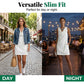 Elegant Slim Fit Cowl Neck Dress