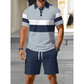 ⏳Limited-time 50% off⏰Men's Two-Piece Shirt and Shorts Set👕🩳