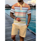 ⏳Limited-time 50% off⏰Men's Two-Piece Shirt and Shorts Set👕🩳