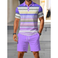 ⏳Limited-time 50% off⏰Men's Two-Piece Shirt and Shorts Set👕🩳