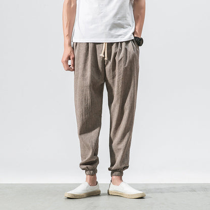 Men's Comfort Drawstring Casual Pants