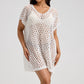 Women‘s Hollow Out Beach Cover Up Crewneck