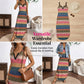 Women’s Breathable Comfort Striped Maxi Dress