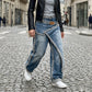 Women's Rhinestone Wide Leg Jeans