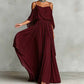 👗Women’s Elegant Cold Shoulder Flowing Maxi Dress