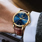 Biaotic@Men's Simple Watch with Day and Date, Stainless Steel Analog Quartz Watches for Men, Classic Luminous Hands Men's Dress Watches, Black/White/Blue Dial