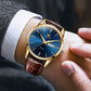 Biaotic@Men's Simple Watch with Day and Date, Stainless Steel Analog Quartz Watches for Men, Classic Luminous Hands Men's Dress Watches, Black/White/Blue Dial