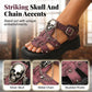Women's Gothic Skull Platform Sandals