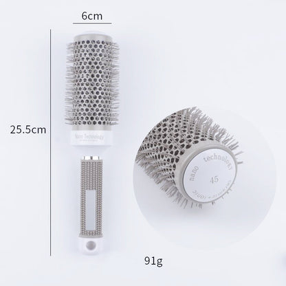 💇 LIMITED-TIME 50% OFF! 💥 Professional Volumizing Round Hair Brush – Vented Barrel, Ergonomic Grip, Salon Results ✨