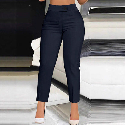 👖 LIMITED-TIME 50% OFF! ✨ Women's High Waisted Cropped Suit Pants – Slim Fit, Wrinkle Resistant, Office to Evening 💼