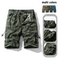 🩳 LIMITED-TIME 50% OFF! 💥 Trendy Camouflage Cargo Shorts – Cotton Blend, Utility Pockets, Drawstring Waist ✨