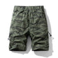 🩳 LIMITED-TIME 50% OFF! 💥 Trendy Camouflage Cargo Shorts – Cotton Blend, Utility Pockets, Drawstring Waist ✨