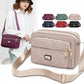 Multi-Layer Waterproof Oxford Crossbody Bag