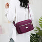 Multi-Layer Waterproof Oxford Crossbody Bag