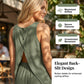 Women's Casual Two-Piece Set Sleeveless Back-Slit Top and Shorts