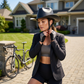 Cowboy Safety Hard Hat Wide Brim Construction Helmet