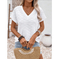 ⏳Limited-time 50% off⏰Women's Elegant Short Sleeve V-Neck Top👚