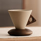 📢📢50% OFF !! ⏰Vintage Coffee Mug with Wooden Handle & Saucer