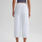 👖 LIMITED-TIME 50% OFF! ✨ Women's High-Waist Wide-Leg Capri Pants – Tummy Control, Slant Pockets, Stretch Fabric 🌿