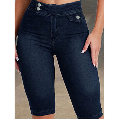 Women's Skinny Capri Jeans