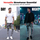📢📢50% OFF !! ⏰Men's Slim Fit Ripped Jeans Stretch Distressed Denim Pants