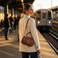 Women's Crossbody Bag with Top Handle