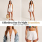 🎉 LIMITED TIME 50% OFF! ☀️ Sexy Backless Halter Top & Shorts Set – Adjustable Tie-Front & Premium Breathable Fabric 🥂