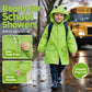 Waterproof Kids Rain Poncho with Hood