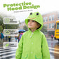 Waterproof Kids Rain Poncho with Hood