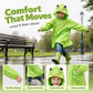 Waterproof Kids Rain Poncho with Hood