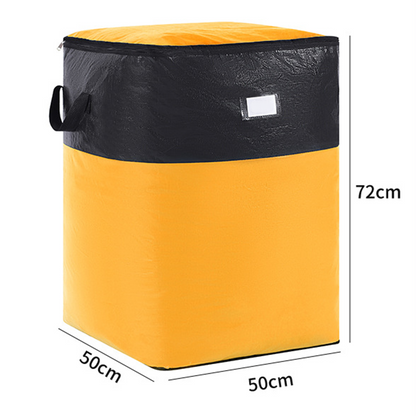 📦🧳Collapsible Storage and Moving Bag – Heavy-duty handles & zippered closure – Folds flat, perfect for moving, travel or closet organization – reusable & easy to clean 🏠