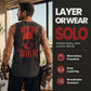 Men Sleeveless Tank Top Loose Fit Summer Gym Workout Vest
