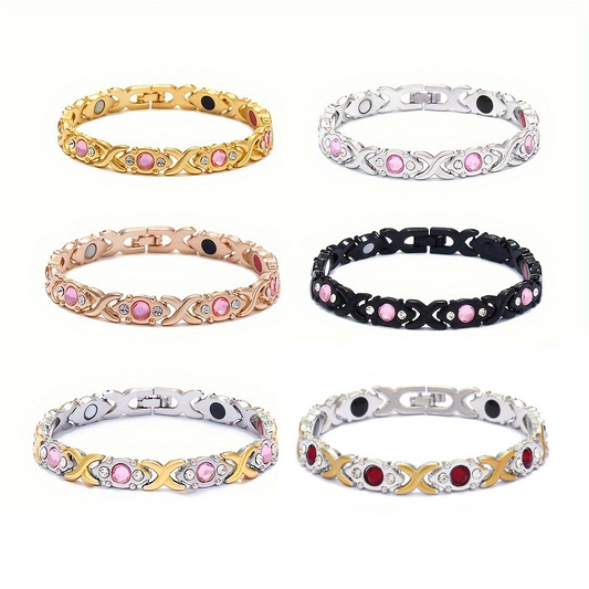 🏆LAST DAY SALE 50% OFF🔥Women's Elegant Adjustable Rhinestone Bracelet