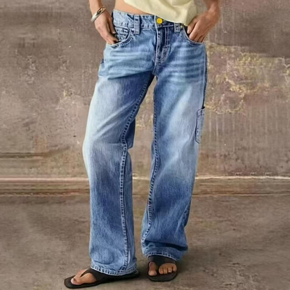 👖✨ Premium Loose Fit Straight Leg Jeans – High-Quality Denim, Relaxed Comfort & Effortless Style