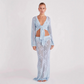 Women Knit Beach Cover Up Set