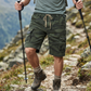 Men's Casual Elastic Waist Cargo Shorts