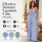 Women's Summer Bandeau Stripe Jumpsuit