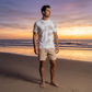 Men's Summer Printed 2-Piece Set
