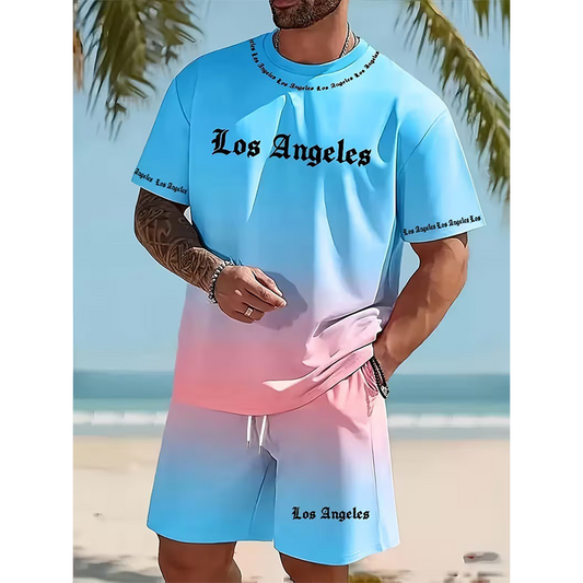 🌊 2026 Sale — Over 82,000 Sold!🔥Men's Summer Casual Printed 2-Piece Set