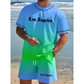 🌊 2026 Sale — Over 82,000 Sold!🔥Men's Summer Casual Printed 2-Piece Set