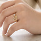 ⏳Limited-time 50% off⏰Adjustable Sparkle Initial Ring for Women💍